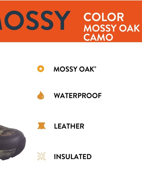 Ozark Trail Men\'s 8-Inch Hunting Boots NIB